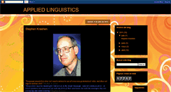 Desktop Screenshot of linguistics2011.blogspot.com