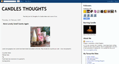 Desktop Screenshot of candlesbylisa.blogspot.com