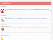 Tablet Screenshot of infantilisima.blogspot.com