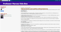 Desktop Screenshot of professormarcosvidaboa.blogspot.com