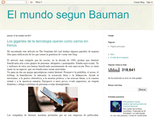 Tablet Screenshot of elmundosegunbauman.blogspot.com