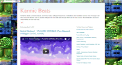 Desktop Screenshot of karmicbeats.blogspot.com