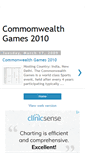 Mobile Screenshot of commonwealth-game.blogspot.com