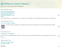 Tablet Screenshot of enbsports.blogspot.com