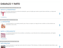 Tablet Screenshot of embarazo-parto.blogspot.com