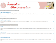 Tablet Screenshot of escapadasamorosas.blogspot.com