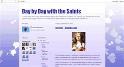 Desktop Screenshot of ginadwithsaints.blogspot.com