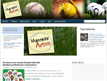 Tablet Screenshot of marcadoractivo.blogspot.com