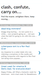 Mobile Screenshot of clashconfutecarryon.blogspot.com