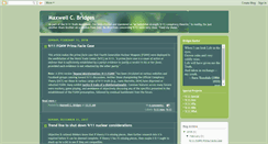 Desktop Screenshot of maxwellbridges.blogspot.com