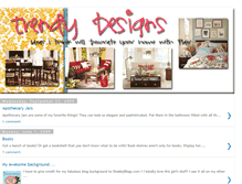Tablet Screenshot of christistrendydesigns.blogspot.com