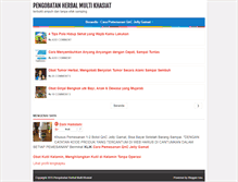 Tablet Screenshot of pengobatanherbalmultikhasiat.blogspot.com