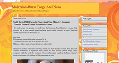 Desktop Screenshot of malaysianbursa.blogspot.com