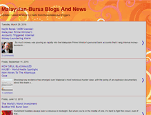 Tablet Screenshot of malaysianbursa.blogspot.com