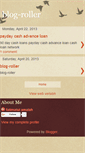 Mobile Screenshot of blog-roller.blogspot.com