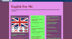 Desktop Screenshot of kesklinna-englishforme.blogspot.com