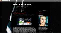 Desktop Screenshot of kristaskinpro.blogspot.com