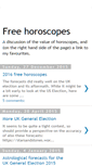 Mobile Screenshot of horoscopes4free.blogspot.com