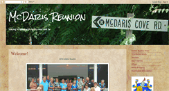 Desktop Screenshot of mcdarisreunion.blogspot.com