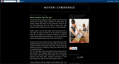 Desktop Screenshot of mistericyberspace.blogspot.com