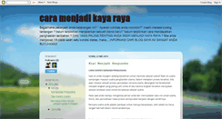 Desktop Screenshot of caramenjadikaya-jutawan88.blogspot.com