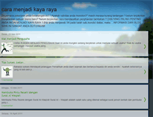 Tablet Screenshot of caramenjadikaya-jutawan88.blogspot.com