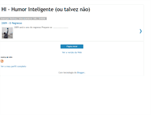 Tablet Screenshot of humorinteligente.blogspot.com