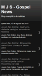 Mobile Screenshot of mjsoaresnews.blogspot.com