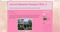 Desktop Screenshot of janniebananie.blogspot.com