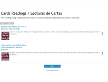 Tablet Screenshot of cardsreadings.blogspot.com