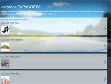 Tablet Screenshot of calzados-julian.blogspot.com