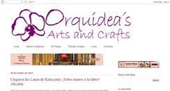 Desktop Screenshot of orquideaartsandcraft.blogspot.com