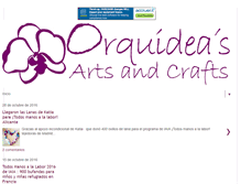 Tablet Screenshot of orquideaartsandcraft.blogspot.com