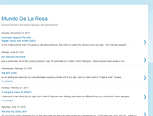 Tablet Screenshot of mundodelarosa.blogspot.com