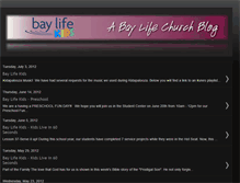 Tablet Screenshot of baylifechildrensministry.blogspot.com