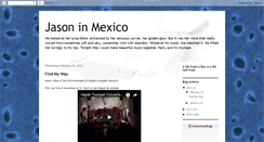 Desktop Screenshot of jasoninmexico.blogspot.com