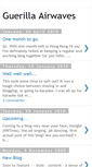 Mobile Screenshot of guerrilla-airwaves.blogspot.com