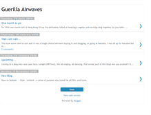 Tablet Screenshot of guerrilla-airwaves.blogspot.com
