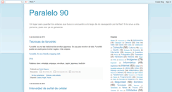 Desktop Screenshot of paralelo90.blogspot.com