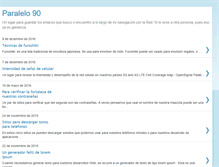 Tablet Screenshot of paralelo90.blogspot.com