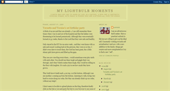 Desktop Screenshot of mylightbulbmoments.blogspot.com