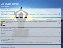 Tablet Screenshot of lasbrujasblancas.blogspot.com