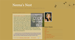 Desktop Screenshot of neenasnest.blogspot.com