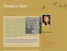 Tablet Screenshot of neenasnest.blogspot.com