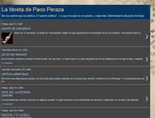 Tablet Screenshot of franciscoperaza.blogspot.com