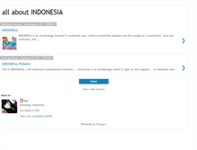 Tablet Screenshot of myindonesiaonly.blogspot.com