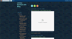 Desktop Screenshot of jeremynorthaminfoblog.blogspot.com