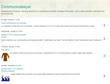 Tablet Screenshot of communicatalyst.blogspot.com