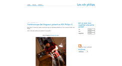 Desktop Screenshot of les-rdv-philips.blogspot.com