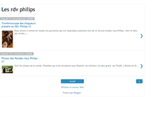 Tablet Screenshot of les-rdv-philips.blogspot.com